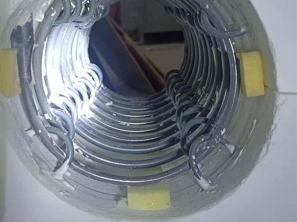 1700 ceramic fiber heater chamber for furnace