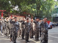 双江自治县勐库镇组织应急排民兵入队训练