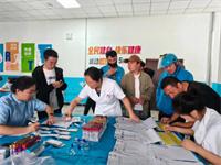 东乡县总工会开展新就业形态劳动者免费健康体检活动