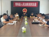 巡回审判进政府 司法护航暖企心
