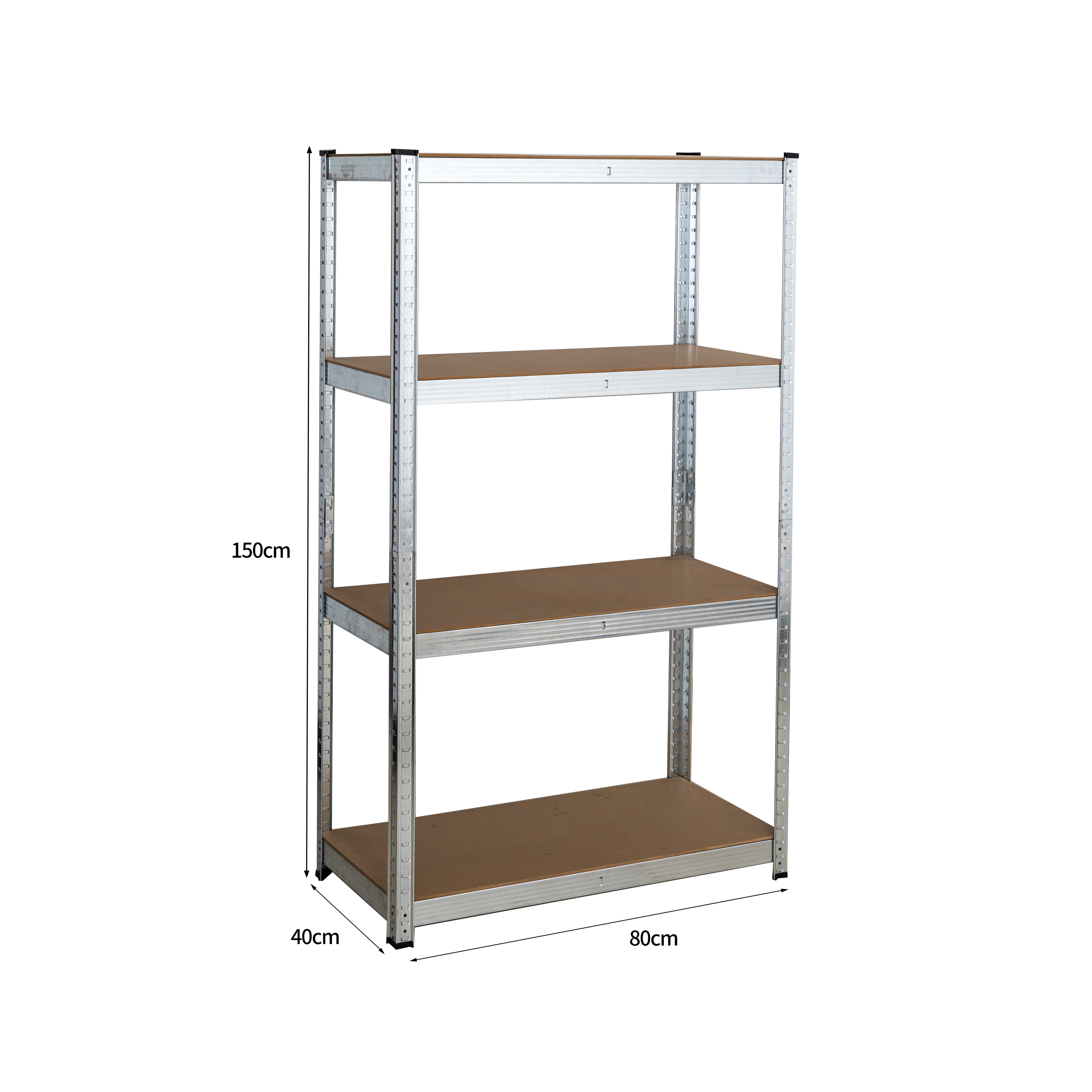 Metal shelving 4 tiers