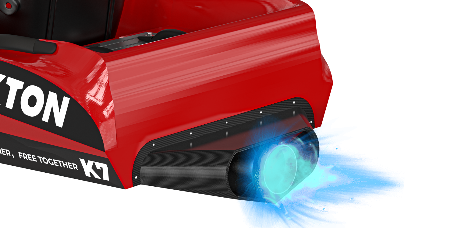 The high-efficiency motor is coupled with the latest electric propulsion technology, ensuring superior performance in various water conditions.