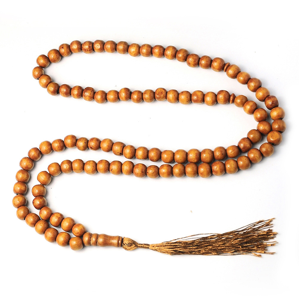 10mm wood Bead Islamic 99 Beads Prayer Tasbih #14