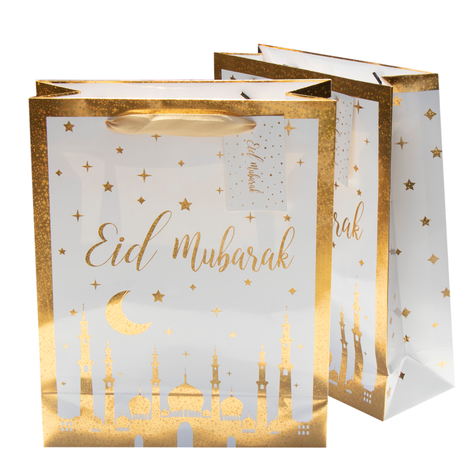 EID gift bag bigger size 310*250*100mm  #015 MOQ 20pcs