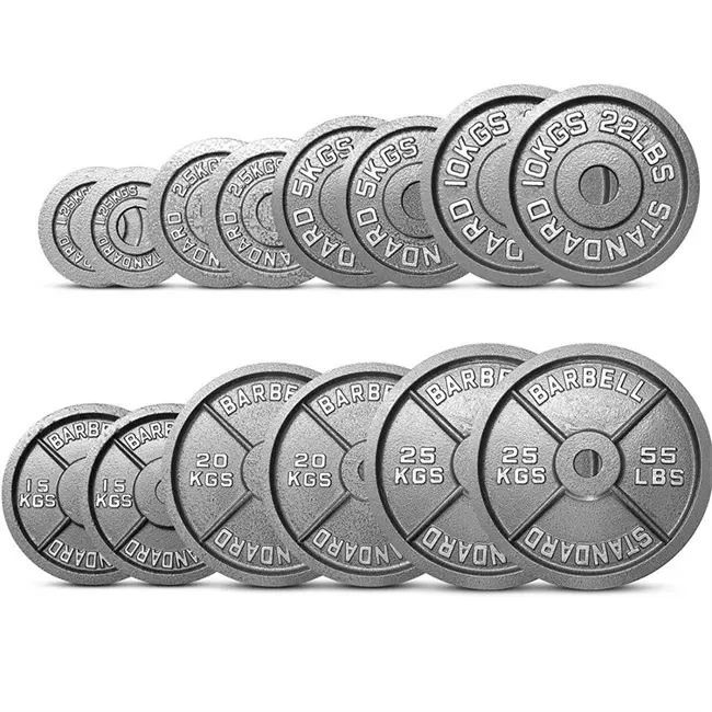 HRS-PL001 Olympic 2-Inch Weight Plate, Gray