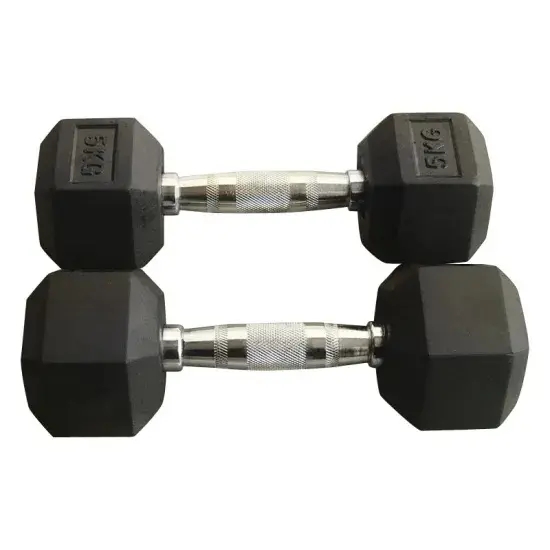 HRS-DB03 Rubber Hex Dumbbell
