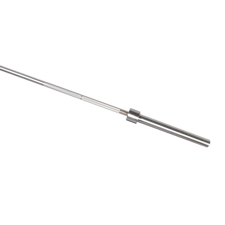 HRS-OB03 Olympic Power Lifting Bar, Silver Zinc