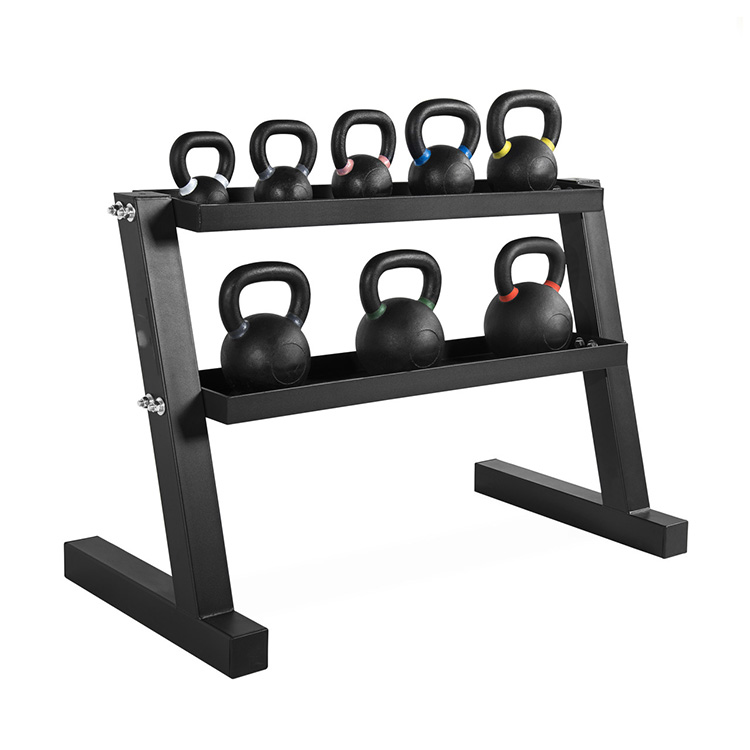 HRS-KRS01 Short Two-Tier Kettlebell Rack