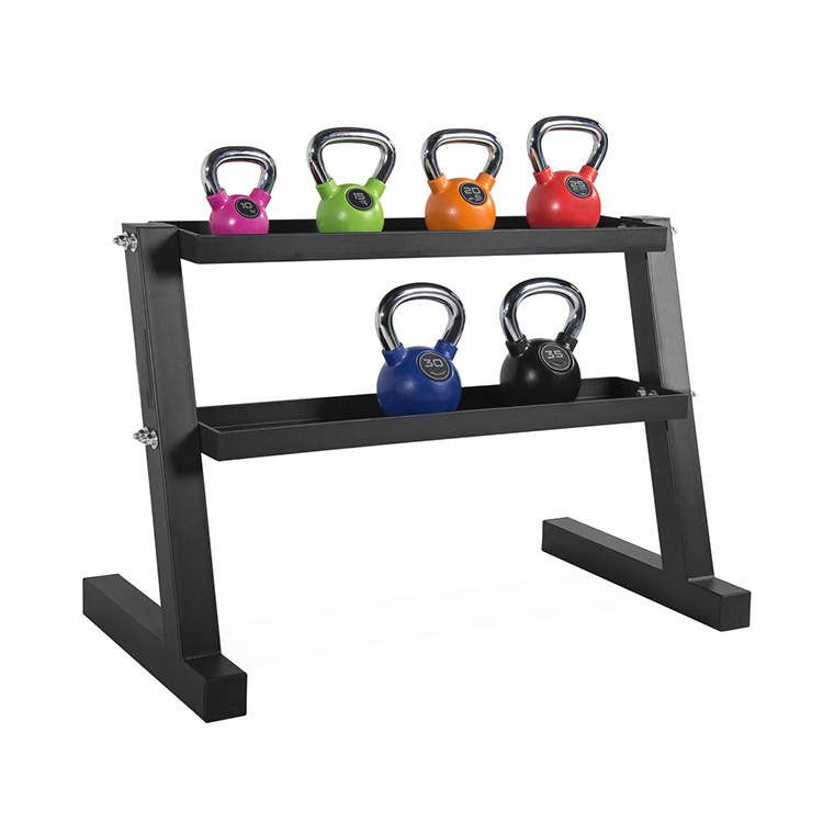 HRS-KRS01 Short Two-Tier Kettlebell Rack