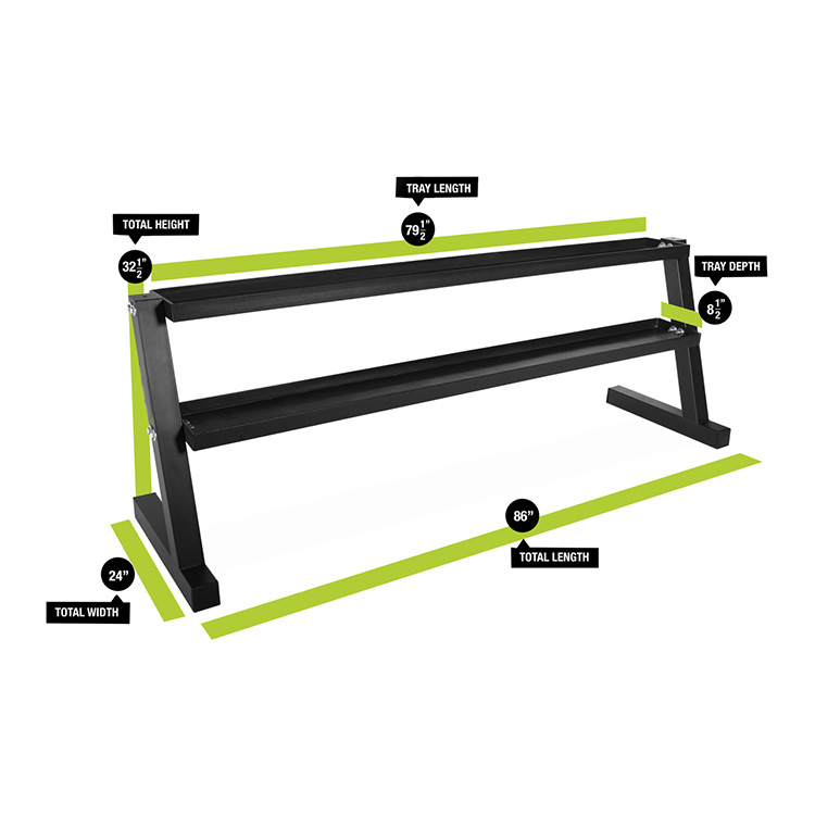 HRS-KRS02  Long Kettlebell Rack