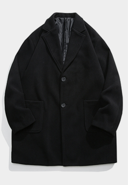 Customized woolen overcoat MOQ30