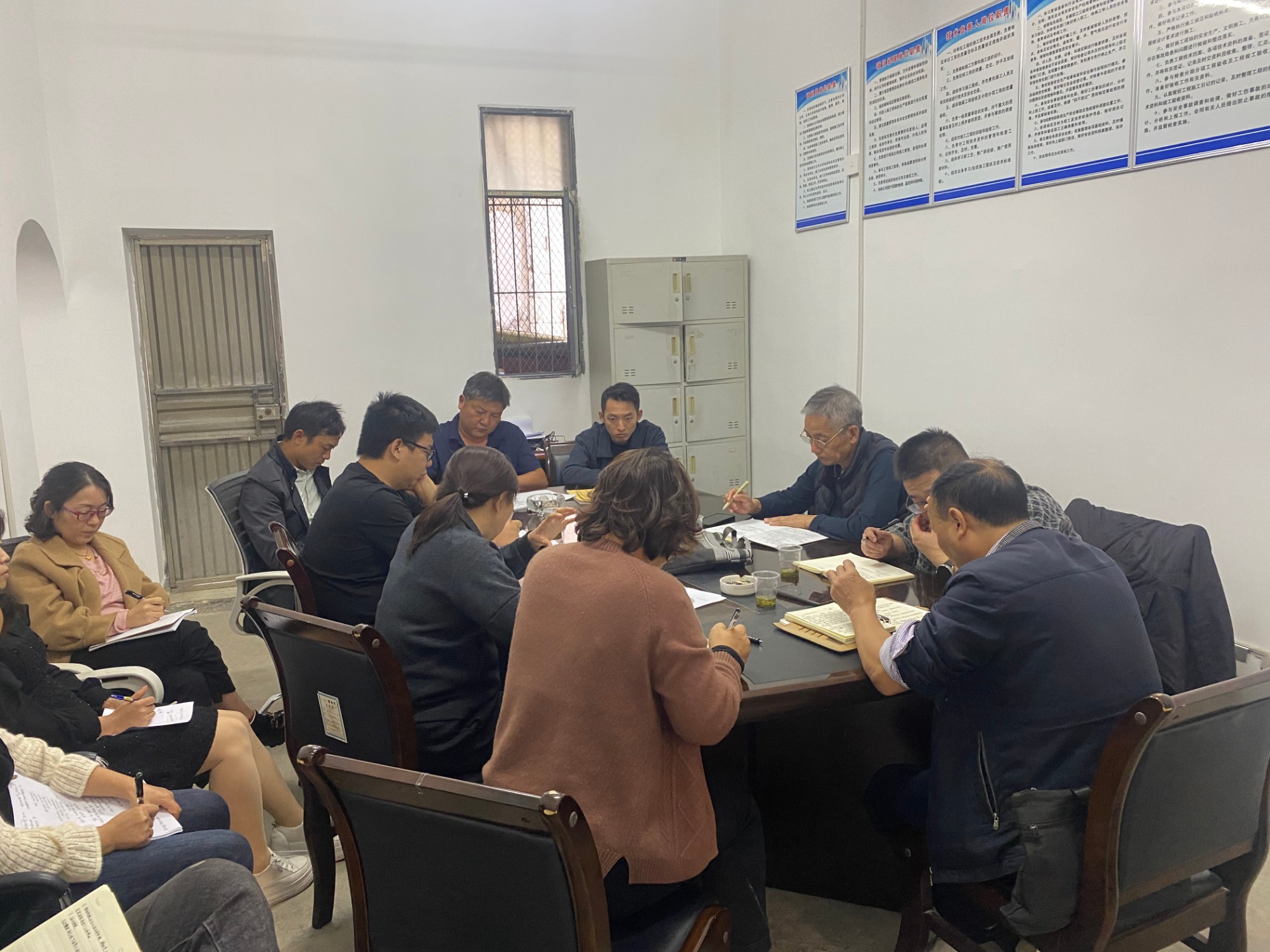 10月23日柳树沟老旧小区监理例会