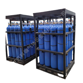 立式气瓶集装格氧气 氮气 乙炔集装格