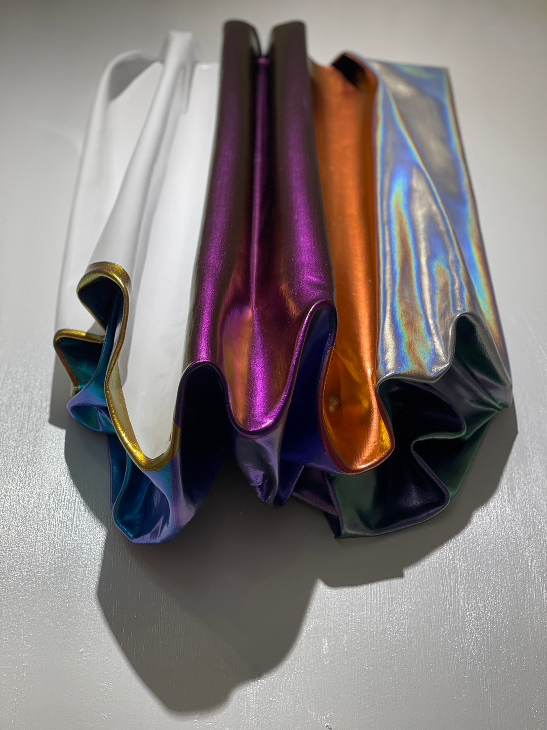 Pascal van der Graaf_P. Bernini_2024_67x38x28_Enamel and cyanoacrylate on canvas_6