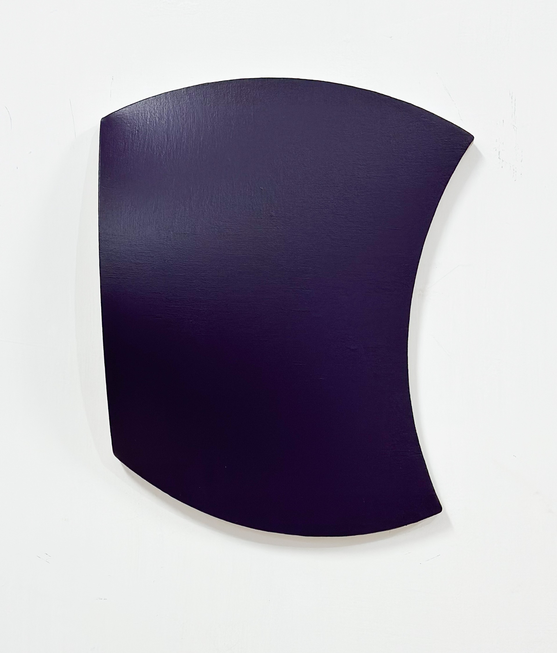 “Birth of violet” 2024, acrylics on linen, 46x36x7cm