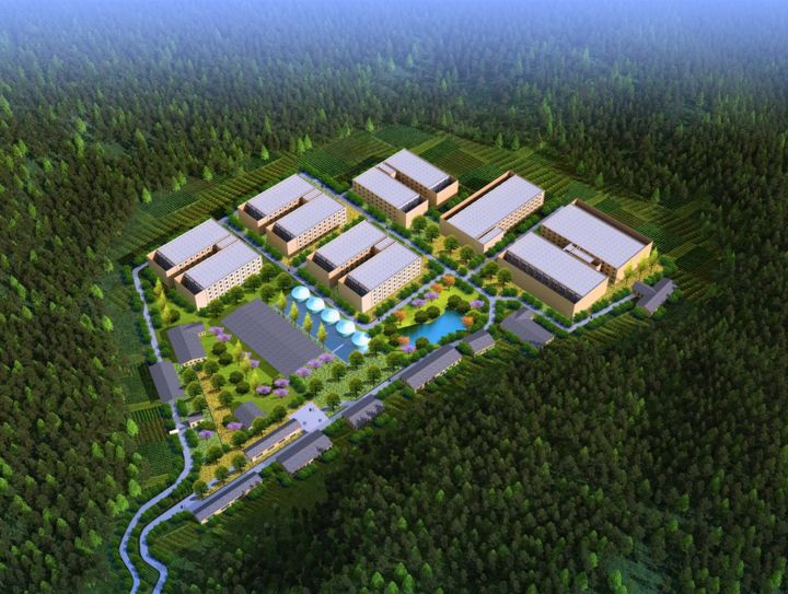 陕西现代畜牧智能养殖生态技术建筑工程