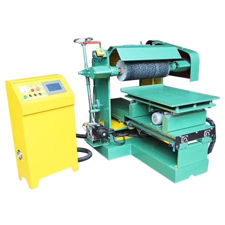 Arc surface automatic polishing machine