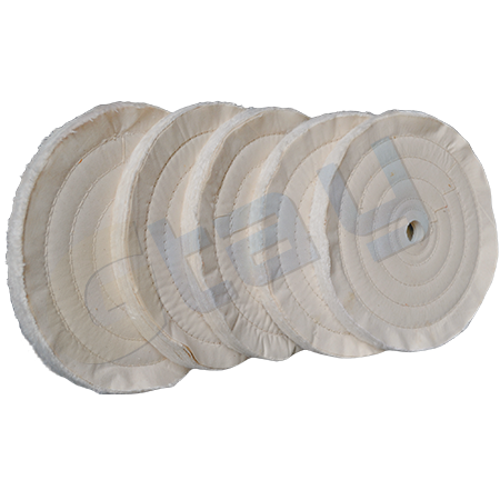 Down-proof fabric cotton polishing wheel