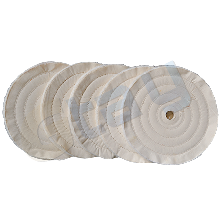 Down-proof fabric cotton polishing wheel