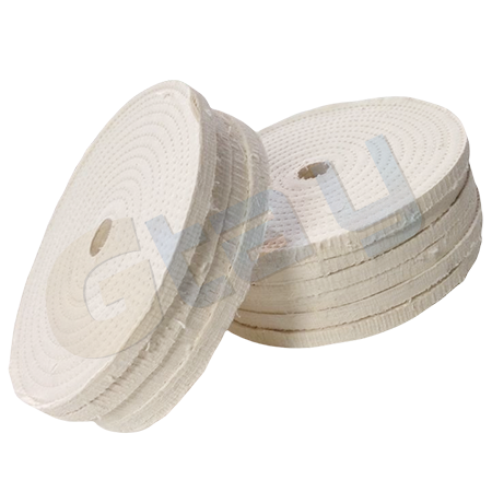 Thick yarn cotton polishing wheels buffing wheels