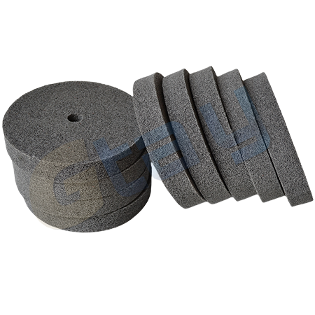 Diameter 150mm gray nylon fiber polishing wheels