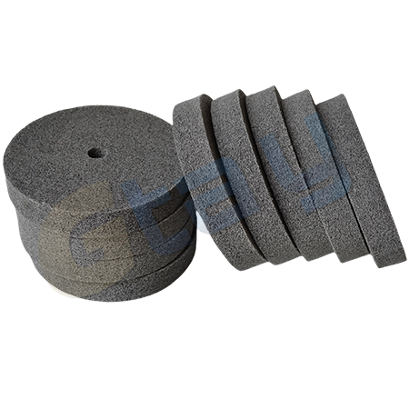 Diameter 200mm gray nylon fiber polishing wheels