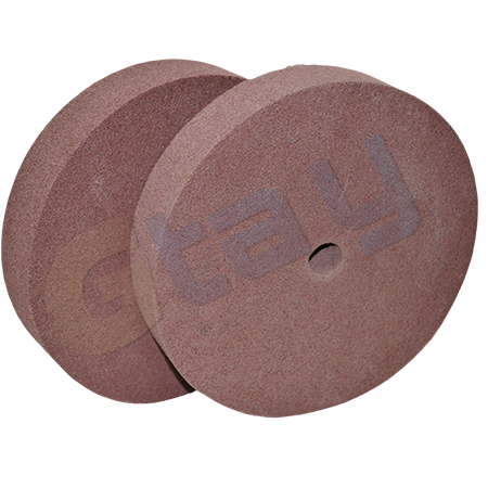 Diameter 100 mm brown nylon fiber polishing wheels