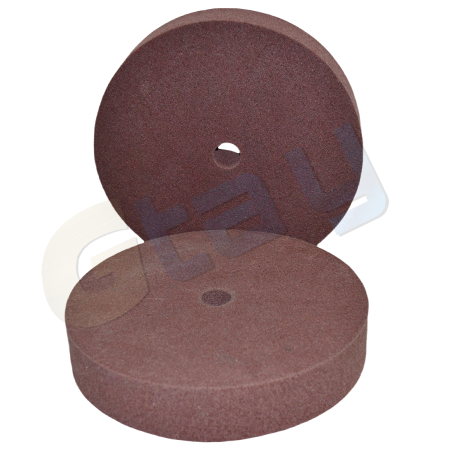 Diameter 150 mm brown nylon fiber polishing wheels