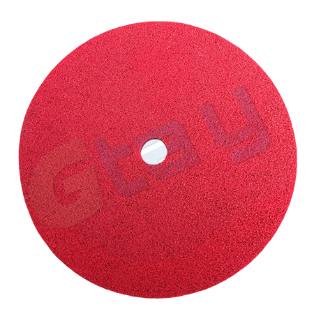 Diameter 250mm red nylon fiber polishing wheels