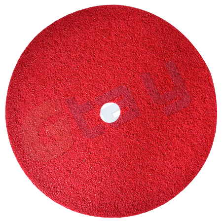 Diameter 200mm red nylon fiber polishing wheels