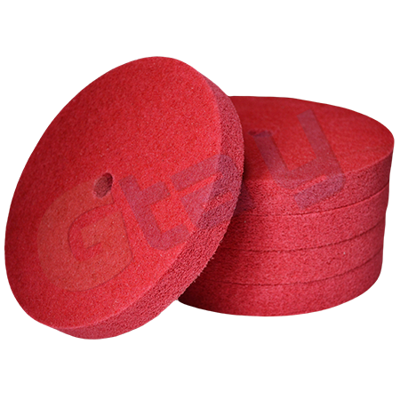 Diameter 200mm red nylon fiber polishing wheels