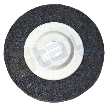 Gray Nylon Fiber Polishing Grinding Pad For Angle Grinder