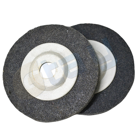 Gray Nylon Fiber Polishing Grinding Pad For Angle Grinder