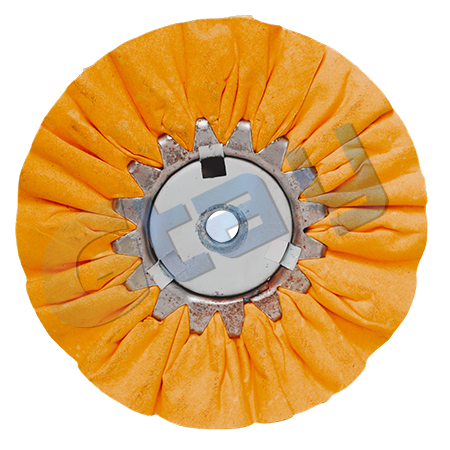 Yellow cotton buffing polishing airway wheels