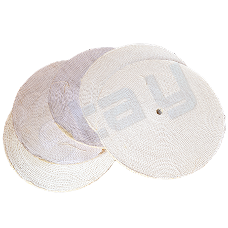 6ply with 5ply sisal cloth buffing wheels of 8*7 dense sisal pads