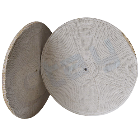 6ply with 5ply sisal cloth buffing wheels of 8*7 dense sisal pads