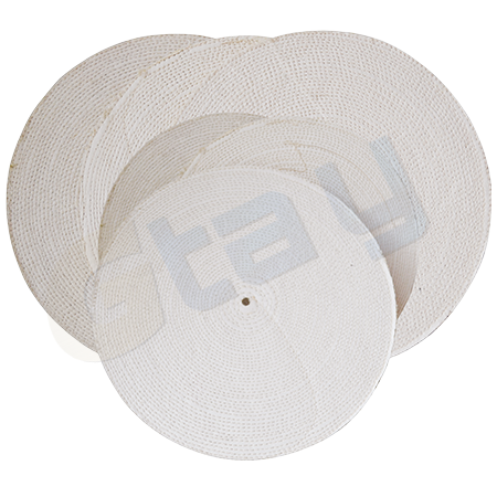 6ply with 5ply sisal cloth buffing wheels of 8*7 dense sisal pads