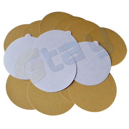 Velcro backing sanding discs