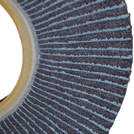 GR-FW-BE202-24 Nylon fiber flap wheel with sanding paper