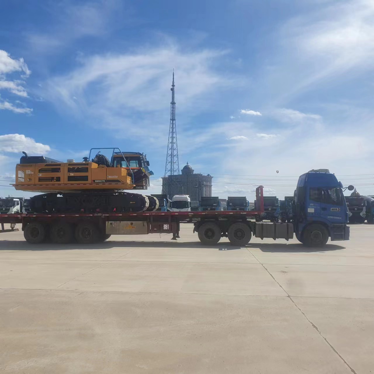 各种工程机械车