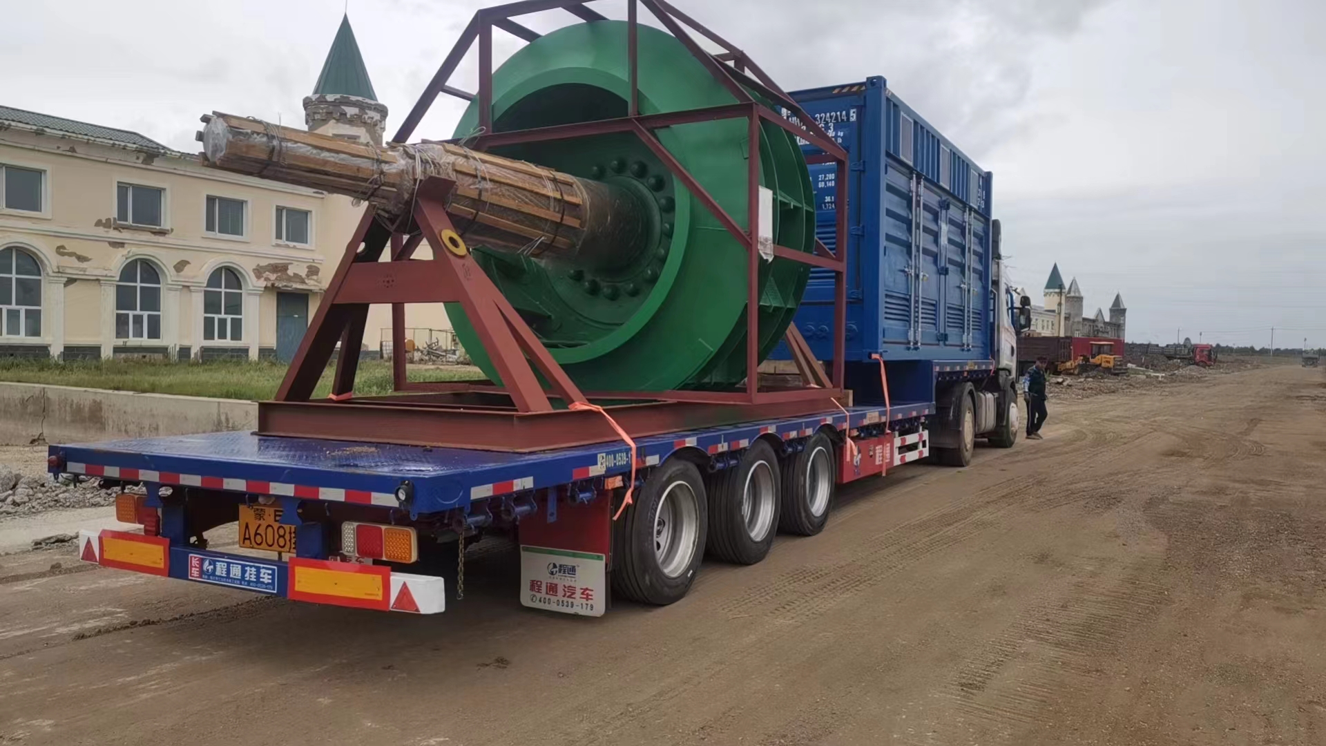 各种工程机械车