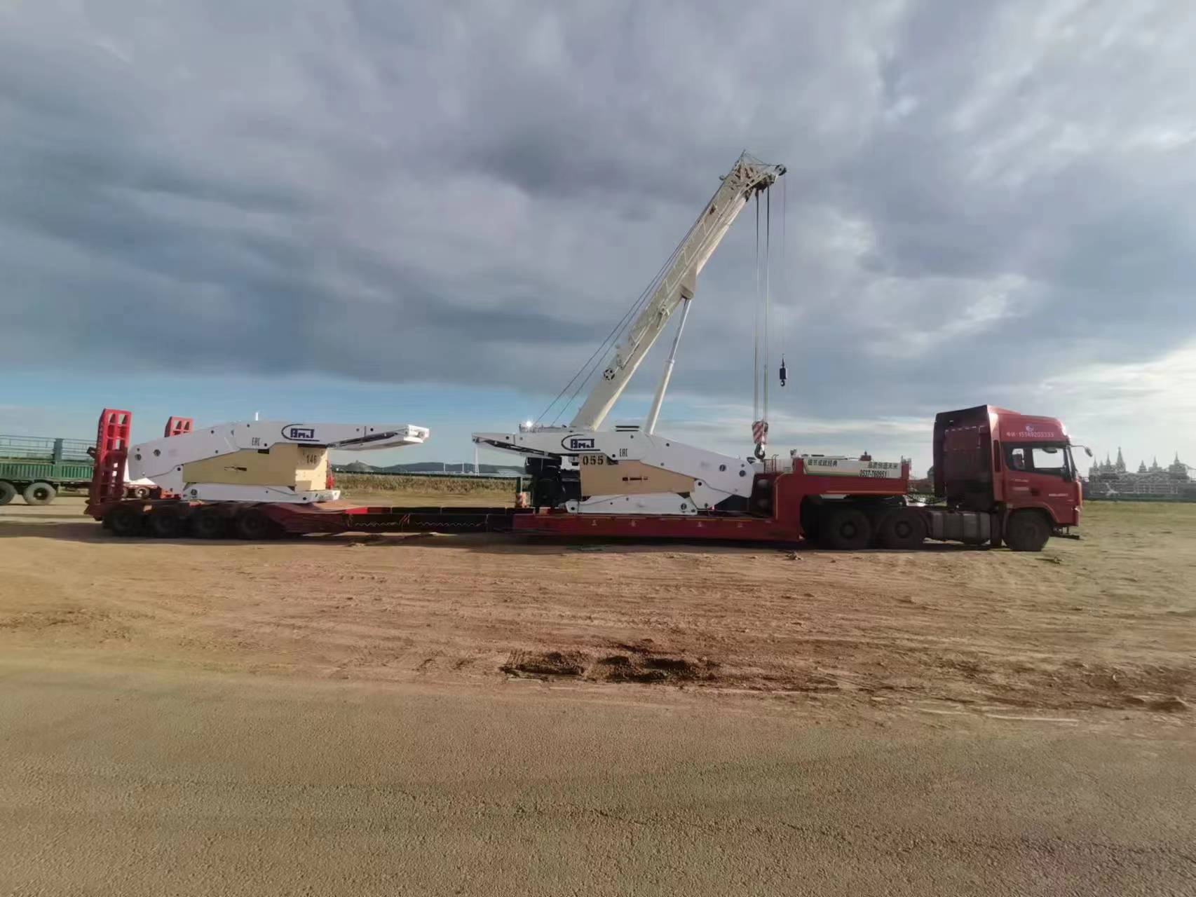 各种工程机械车