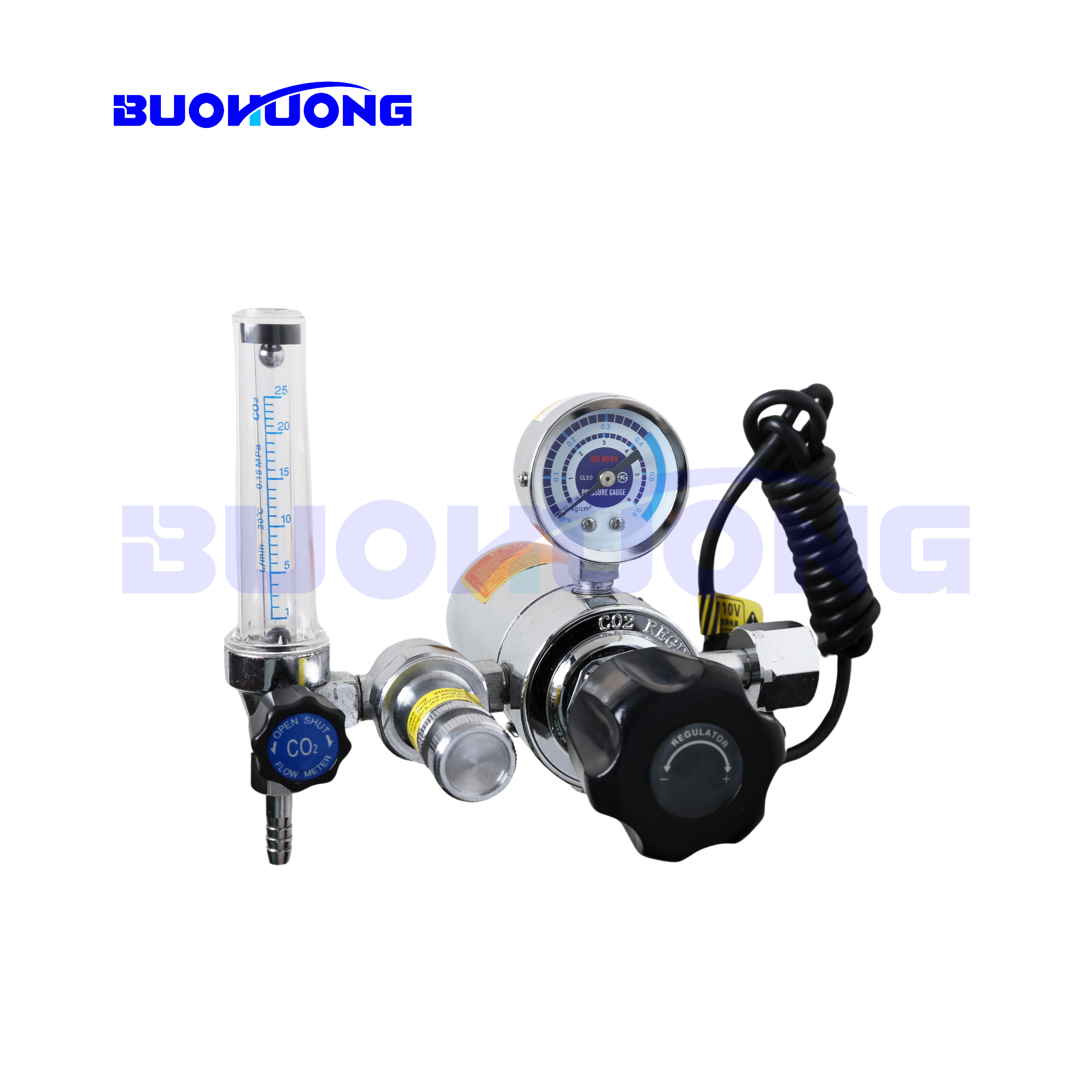 节能型电热式二氧化碳减压器