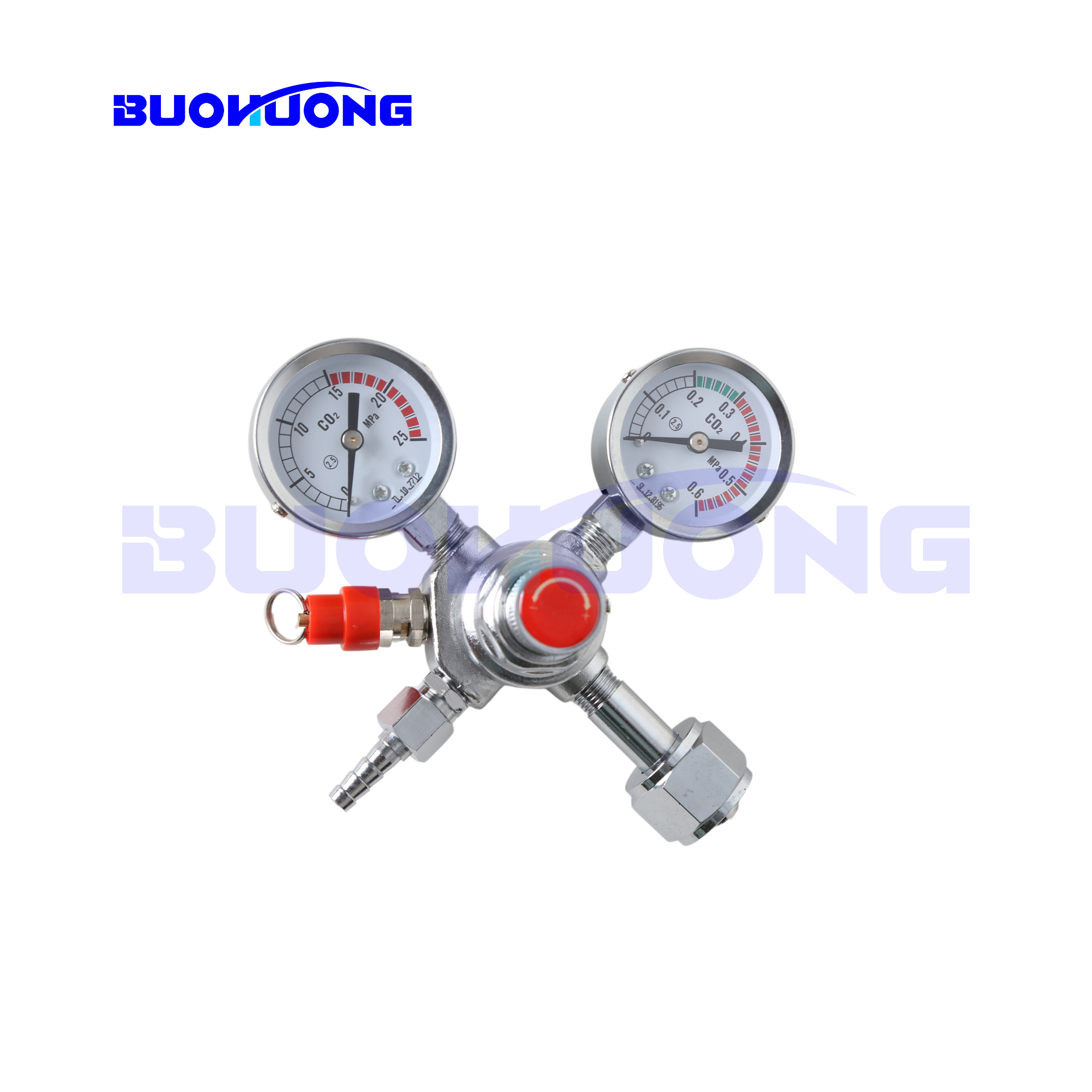 全铜充灌式二氧化碳减压器