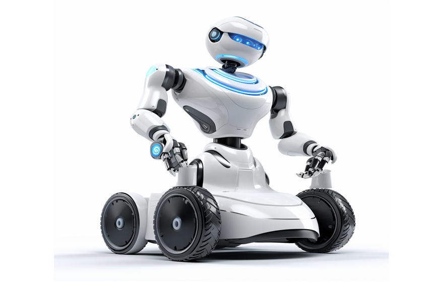 Humanoid Home Assistant Robot with Floor Cleaning Functionality