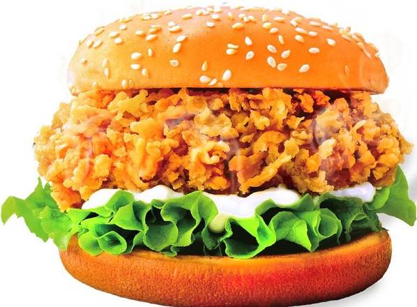 スパイシーチキンバーガー 香辣鸡腿堡