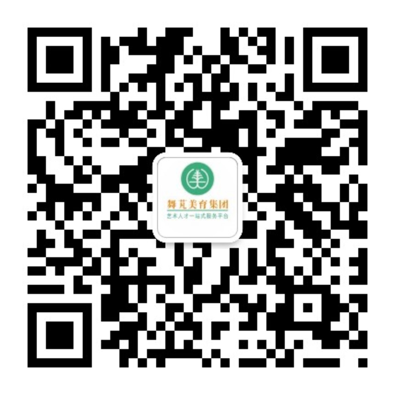 舞芃美育订阅号二维码