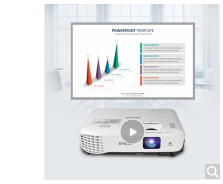 爱普生（EPSON） CB-X05E投影仪商务便携投影机 办公家用教育投影 官配 官配