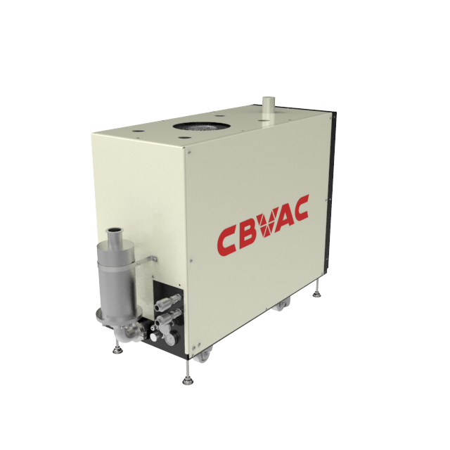 Screw dry vacuum pump