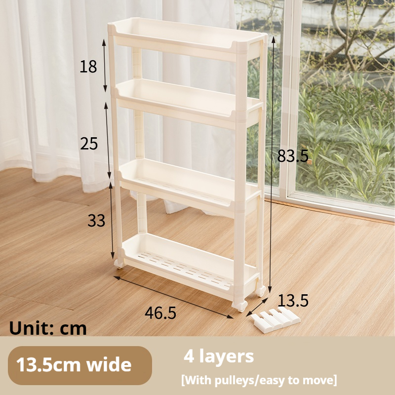 Clip storage shelf (behind the door)